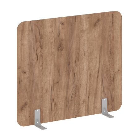 R-line Перегородки на металлических опорах на фетровых подпятниках DP.F-140-120 Дуб Табак/Металл Серый 1400*18*1200 R-line Перегородки на металлических опорах на фетровых подпятниках DP.F-140-120 Дуб Табак/Металл Серый 1400*18*1200