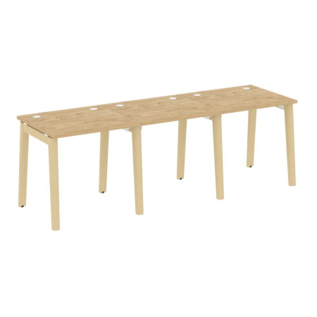 Onix Wood Рабочая станция OW.RS-3.0.7 Тиквуд Светлый/Дуб Светлый/Металл Белый 2340*720*750 Onix Wood Рабочая станция OW.RS-3.0.7 Тиквуд Светлый/Дуб Светлый/Металл Белый 2340*720*750