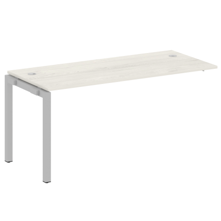 Metal System Quattro Проходной элемент рабочей станции на П-образном м/к 50БП.ПРС-СП-1.4 Дуб Наварра/Металл Серый 1600*720*750 Metal System Quattro Проходной элемент рабочей станции на П-образном м/к 50БП.ПРС-СП-1.4 Дуб Наварра/Металл Серый 1600*720*750