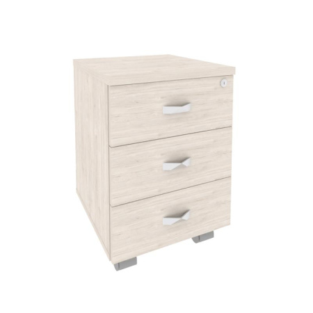 Onix Direct Тумба мобильная O.TM-3 Денвер Светлый 432*460*611 Onix Direct Тумба мобильная O.TM-3 Денвер Светлый 432*460*611