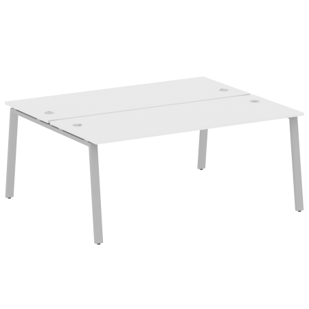 Metal System Рабочая станция на А-образном м/к БА.РАС-СП-2.5 Белый/Металл Серый 1800*1475*750 Metal System Рабочая станция на А-образном м/к БА.РАС-СП-2.5 Белый/Металл Серый 1800*1475*750