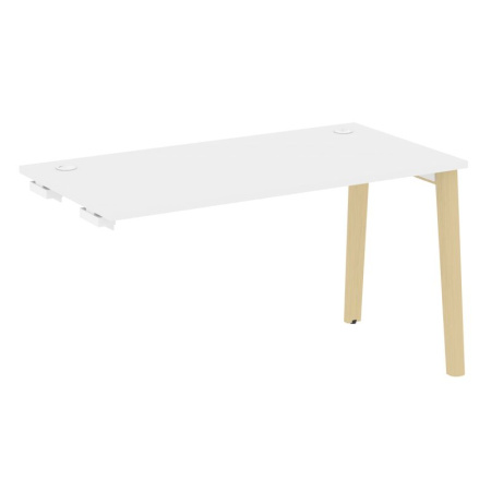 Onix Wood Стол-приставка OW.SPR-3.7 Белый Бриллиант/Дуб Светлый/Металл Белый 1380*720*750 Onix Wood Стол-приставка OW.SPR-3.7 Белый Бриллиант/Дуб Светлый/Металл Белый 1380*720*750