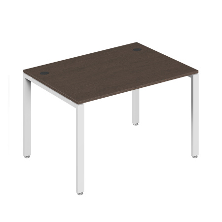 Trend Metal TDM32212114 Стол письменный на металлоопорах 1200x720x750 Тёмный Дуб /  Белый
