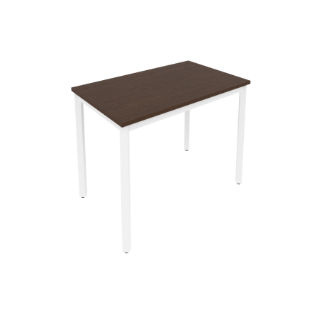 Slim Стол письменный на металлокаркасе С.СП-3.1 Венге Цаво/Металл Белый 980*600*750 Slim Стол письменный на металлокаркасе С.СП-3.1 Венге Цаво/Металл Белый 980*600*750