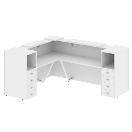 Onix Ресепшн O.R-K-29 Белый Бриллиант 2575*2175*1187 Onix Ресепшн O.R-K-29 Белый Бриллиант 2575*2175*1187