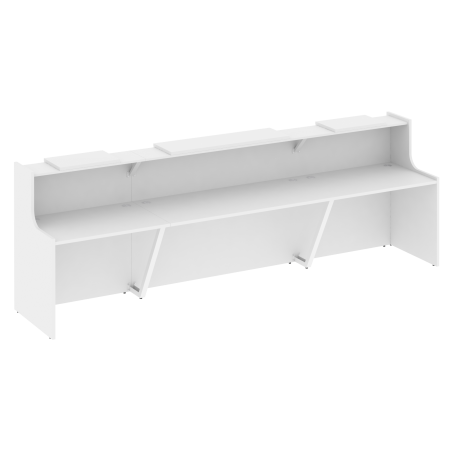 Onix Ресепшн O.R-K-17 Белый Бриллиант 3590*766*1187 Onix Ресепшн O.R-K-17 Белый Бриллиант 3590*766*1187