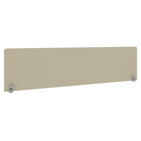 Metal System Экран тканевый для стола Б.ТЭКР-5 Темно-бежевый 1650*450*22 Metal System Экран тканевый для стола Б.ТЭКР-5 Темно-бежевый 1650*450*22
