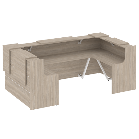 Onix Ресепшн O.R-K-36 Дуб Аттик 3106*1768*1187 Onix Ресепшн O.R-K-36 Дуб Аттик 3106*1768*1187