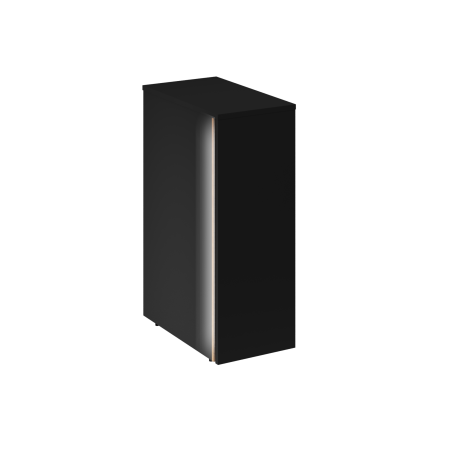 Onix Тумба с подсветкой 4 ящика завершающая, правая O.R-TV-4.S (R) Дуб Аризона/Антрацит 436*767*1185