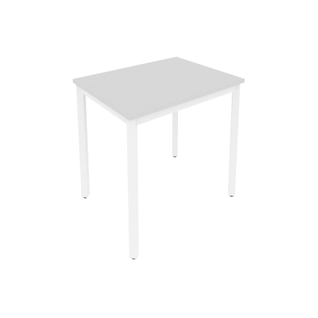 Slim Стол письменный на металлокаркасе С.СП-2.1 Серый/Металл Белый 780*600*750 Slim Стол письменный на металлокаркасе С.СП-2.1 Серый/Металл Белый 780*600*750
