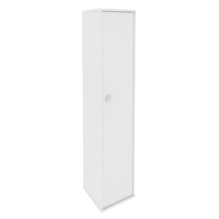 Style Шкаф высокий узкий правый Л.СУ-1.9 (R) Белый 412*410*1980