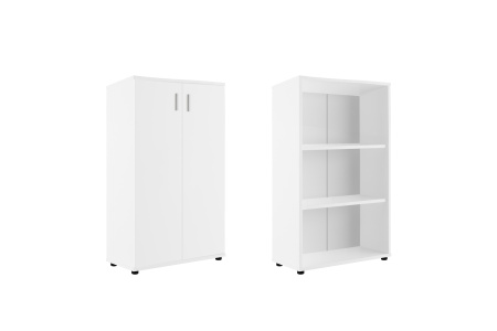 Trend TRD28543504 Шкаф средний закрытый 776x360x1228 белый Trend TRD28543504 Шкаф средний закрытый 776x360x1228 белый