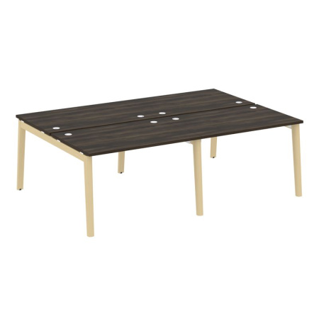 Onix Wood Рабочая станция OW.D.RS-4.2.8 Дуб Мали/Дуб Светлый/Металл Белый 2360*1635*750 Onix Wood Рабочая станция OW.D.RS-4.2.8 Дуб Мали/Дуб Светлый/Металл Белый 2360*1635*750