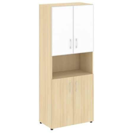 Yalta Шкаф LT.ST-1.4 R white Акация Лорка/Стекло White 800*450*1987 Yalta Шкаф LT.ST-1.4 R white Акация Лорка/Стекло White 800*450*1987