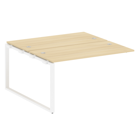 Metal System Проходной элемент рабочей станции на О-образном м/к БО.ПРС-СП-2.3 Акация Лорка/Металл Белый 1400*1475*750 Metal System Проходной элемент рабочей станции на О-образном м/к БО.ПРС-СП-2.3 Акация Лорка/Металл Белый 1400*1475*750