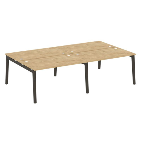 Onix Wood Рабочая станция OW.D.RS-4.3.8 Тиквуд Светлый/Дуб Темный/Металл Антрацит 2760*1635*750 Onix Wood Рабочая станция OW.D.RS-4.3.8 Тиквуд Светлый/Дуб Темный/Металл Антрацит 2760*1635*750