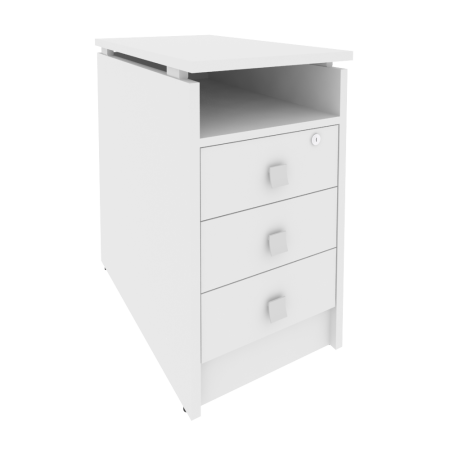 Style Тумба приставная с фолдингом Л.ТП-4.2F Белый 420*720*750 Style Тумба приставная с фолдингом Л.ТП-4.2F Белый 420*720*750