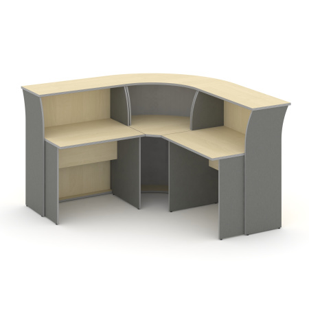 Riva Ресепшен набор вариант №5 А.РН-5 Клен Металлик NEW 1894*1894*1150