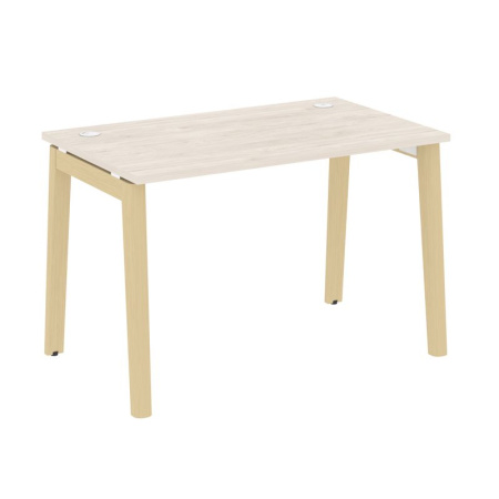 Onix Wood Стол письменный OW.SP-2.7 Денвер Светлый/Дуб Светлый/Металл Белый 1180*720*750 Onix Wood Стол письменный OW.SP-2.7 Денвер Светлый/Дуб Светлый/Металл Белый 1180*720*750