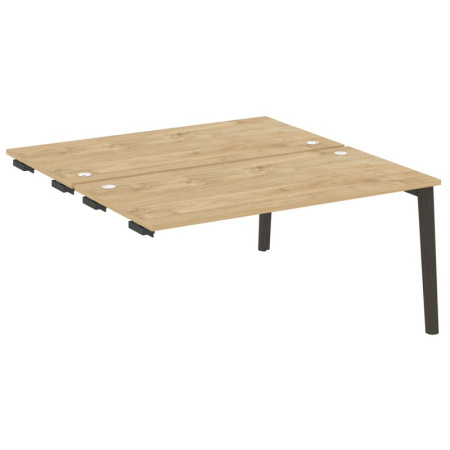 Onix Wood Стол-приставка двойной OW.D.SPR-4.8 Тиквуд Светлый/Дуб Темный/Металл Антрацит 1580*1635*750 Onix Wood Стол-приставка двойной OW.D.SPR-4.8 Тиквуд Светлый/Дуб Темный/Металл Антрацит 1580*1635*750