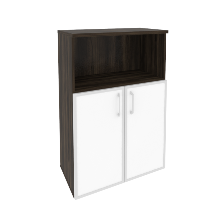 Onix Шкаф средний широкий O.ST-2.2 R white Дуб Мали/Стекло White 800*420*1207 Onix Шкаф средний широкий O.ST-2.2 R white Дуб Мали/Стекло White 800*420*1207