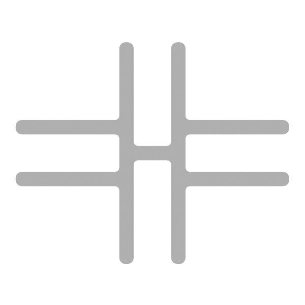 R-line soft Комплект соединителей Х-образных (2 шт.) AP.S-XO-TI Металл Серый 136*107*5