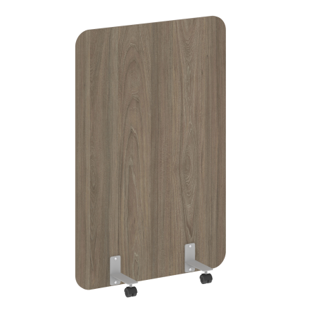 R-line Перегородка на металлических опорах, на роликах DP.R-100-150 Вяз Благородный/Металл Серый 1000*18*1500 R-line Перегородка на металлических опорах, на роликах DP.R-100-150 Вяз Благородный/Металл Серый 1000*18*1500