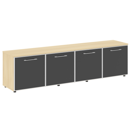 Yalta Тумба стационарная LT.TS-4.6 2200*450*580 Акация Лорка/Стекло Black Yalta Тумба стационарная LT.TS-4.6 2200*450*580 Акация Лорка/Стекло Black