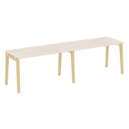 Onix Wood Рабочая станция OW.RS-2.3.7 Денвер Светлый/Дуб Светлый/Металл Белый 2760*720*750 Onix Wood Рабочая станция OW.RS-2.3.7 Денвер Светлый/Дуб Светлый/Металл Белый 2760*720*750