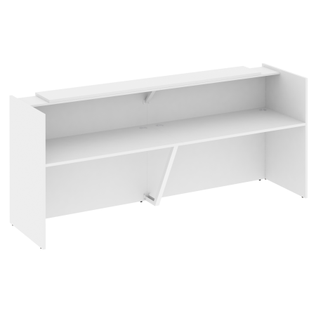 Onix Ресепшн O.R-K-8 Белый Бриллиант 2810*766*1187 Onix Ресепшн O.R-K-8 Белый Бриллиант 2810*766*1187