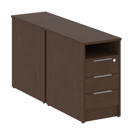 Metal System Тумба приставная Б.ТП-2 Венге Цаво 412*1475*750 Metal System Тумба приставная Б.ТП-2 Венге Цаво 412*1475*750