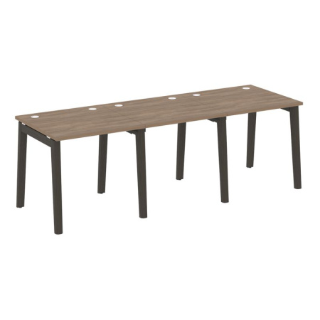 Onix Wood Рабочая станция OW.RS-3.0.8 Дуб Аризона/Дуб Темный/Металл Антрацит 2340*800*750 Onix Wood Рабочая станция OW.RS-3.0.8 Дуб Аризона/Дуб Темный/Металл Антрацит 2340*800*750