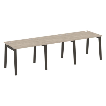 Onix Wood Рабочая станция OW.RS-3.1.8 Дуб Аттик/Дуб Темный/Металл Антрацит 2940*800*750 Onix Wood Рабочая станция OW.RS-3.1.8 Дуб Аттик/Дуб Темный/Металл Антрацит 2940*800*750