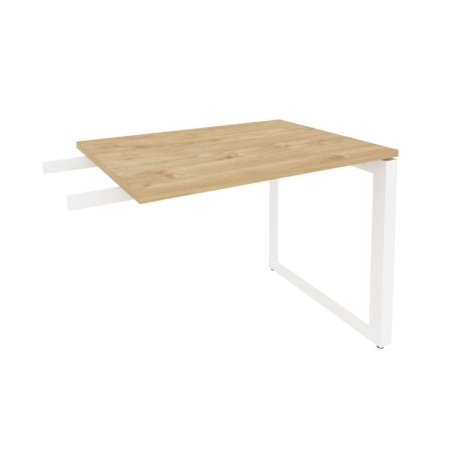 Onix Direct Брифинг-приставка на О-образном м/к O.MO-BR-9 Тиквуд Светлый/Металл Белый 980*720*750 Onix Direct Брифинг-приставка на О-образном м/к O.MO-BR-9 Тиквуд Светлый/Металл Белый 980*720*750