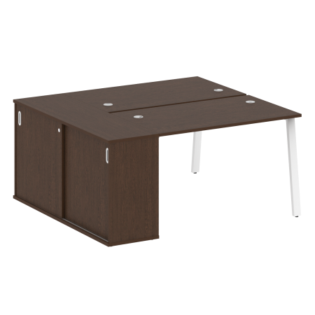 Metal System Рабочая станция с шкафом-купе на А-образном м/к БА.РС-СШК-1.2 Т Венге Цаво/Металл Белый 1610*1475*750 Metal System Рабочая станция с шкафом-купе на А-образном м/к БА.РС-СШК-1.2 Т Венге Цаво/Металл Белый 1610*1475*750