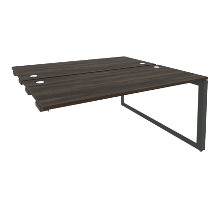 Onix Стол-приставка двойной на О-образном м/к к опорым элем. O.MO-D.SPR-4.7 Дуб Мали/Металл Антрацит 1580*1475*750 Onix Стол-приставка двойной на О-образном м/к к опорым элем. O.MO-D.SPR-4.7 Дуб Мали/Металл Антрацит 1580*1475*750