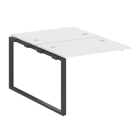 Metal System Проходной элемент рабочей станции на О-образном м/к БО.ПРС-СП-2.1 Белый/Металл Антрацит 1000*1475*750 Metal System Проходной элемент рабочей станции на О-образном м/к БО.ПРС-СП-2.1 Белый/Металл Антрацит 1000*1475*750