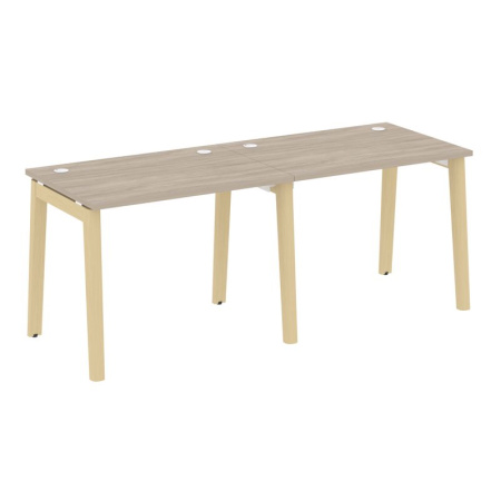 Onix Wood Рабочая станция OW.RS-2.1.7 Дуб Аттик/Дуб Светлый/Металл Белый 1960*720*750 Onix Wood Рабочая станция OW.RS-2.1.7 Дуб Аттик/Дуб Светлый/Металл Белый 1960*720*750