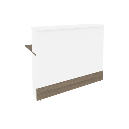 Style Модуль прямой Л.МП-4 Вяз Благородный/Белый 1400*736*1156