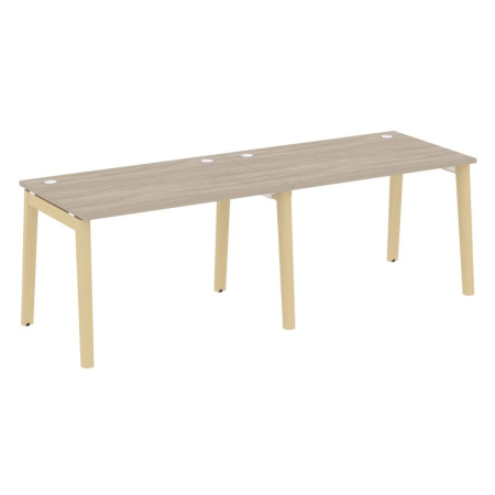 Onix Wood Рабочая станция OW.RS-2.2.8 Дуб Аттик/Дуб Светлый/Металл Белый 2360*800*750 Onix Wood Рабочая станция OW.RS-2.2.8 Дуб Аттик/Дуб Светлый/Металл Белый 2360*800*750