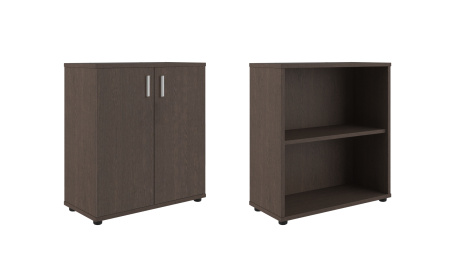 Trend TRD28543201 Шкаф низкий закрытый 776x360x844 тёмный дуб Trend TRD28543201 Шкаф низкий закрытый 776x360x844 тёмный дуб