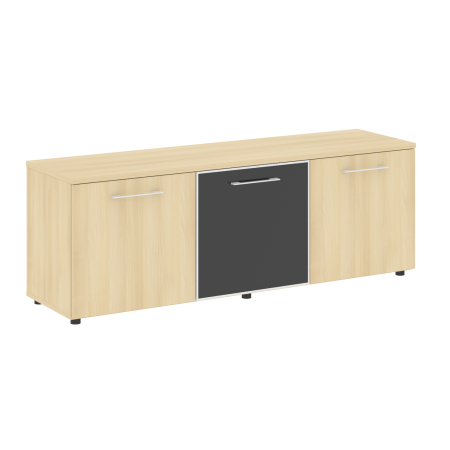 Yalta Тумба стационарная LT.TS-3.4 1650*450*580 Акация Лорка/Стекло Black Yalta Тумба стационарная LT.TS-3.4 1650*450*580 Акация Лорка/Стекло Black