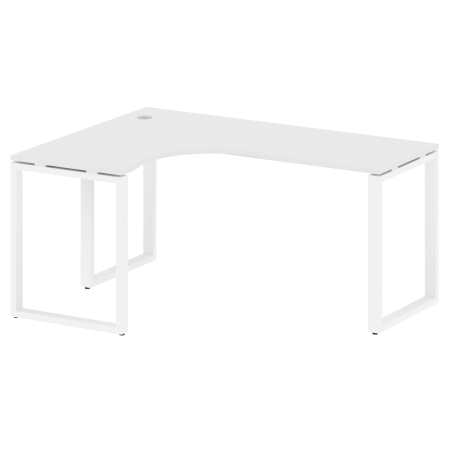 Metal System Стол криволинейный левый на О-образном м/к БО.СА-4 (L) Белый/Металл Белый 1600*1200*750 Metal System Стол криволинейный левый на О-образном м/к БО.СА-4 (L) Белый/Металл Белый 1600*1200*750