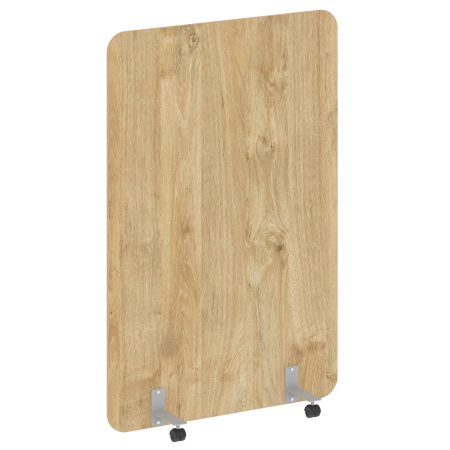 R-line Перегородка на металлических опорах, на роликах DP.R-120-180 Тиквуд Светлый/Металл Серый 1200*18*1800 R-line Перегородка на металлических опорах, на роликах DP.R-120-180 Тиквуд Светлый/Металл Серый 1200*18*1800