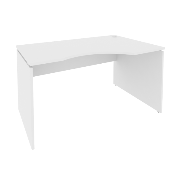 Style Стол криволинейный правый Л.СА-2 (R) Белый 1380*900*750