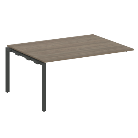 Metal System Проходной элемент перег. стола на П-образном м/к БП.ППРГ-4 Вяз Благородный/Металл Антрацит 1600*1235*750 Metal System Проходной элемент перег. стола на П-образном м/к БП.ППРГ-4 Вяз Благородный/Металл Антрацит 1600*1235*750