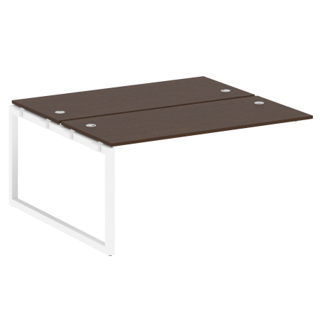 Metal System Quattro Проходной элемент рабочей станции на О-образном м/к 50БО.ПРС-СП-2.4 Венге Цаво/Металл Белый 1600*1475*750 Metal System Quattro Проходной элемент рабочей станции на О-образном м/к 50БО.ПРС-СП-2.4 Венге Цаво/Металл Белый 1600*1475*750