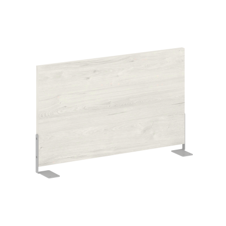 Metal System Экран для стола боковой Б.ЭКР-60 Дуб Наварра/Металл Серый 600*348*18