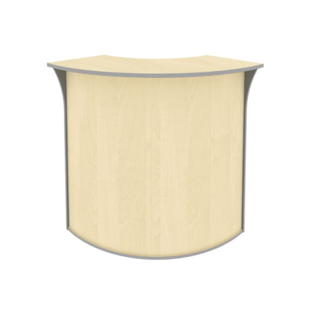 Riva Стойка угловая (радиусный элемент-ХДФ) А.РС-5 Клен Металлик NEW 950*950*1150