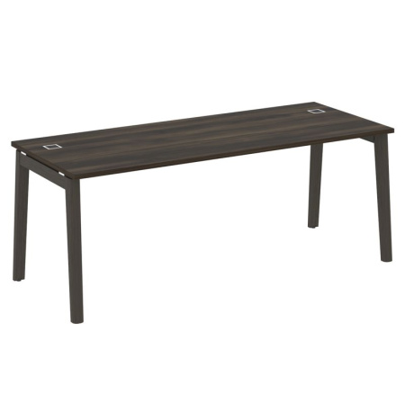 Onix Wood Direct Стол руководителя OW.SRR-6.8 Дуб Мали/Дуб Темный/Металл Антрацит 1980*800*750
